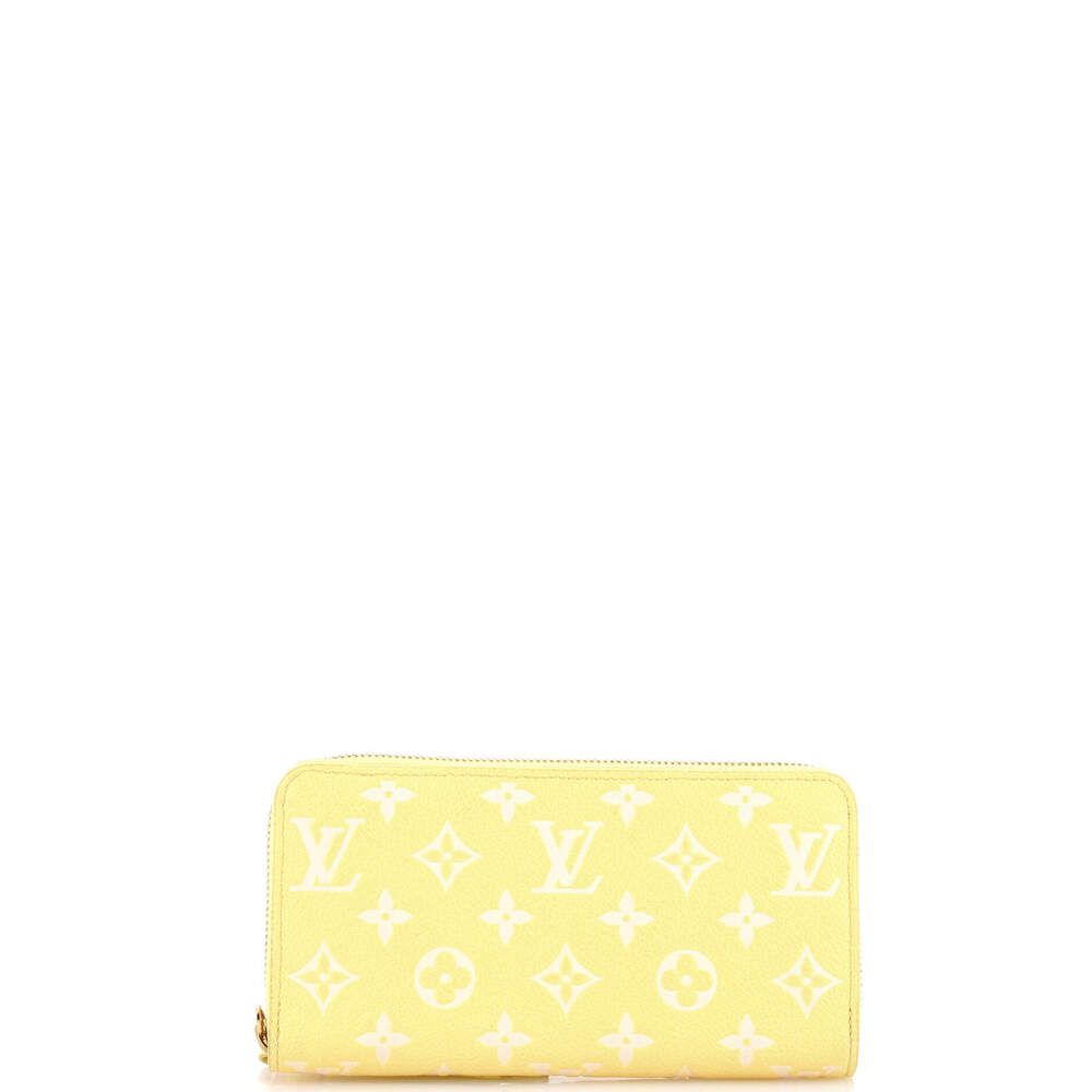 Louis Vuitton Zippy Wallet Spring in the City Monogram Empreinte Leather
